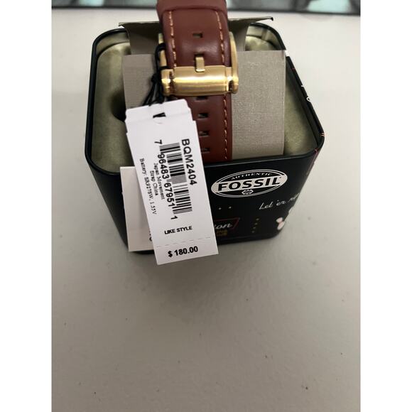 Fossil BQM2404 Fenmore Multifunction Brown Leather Watch